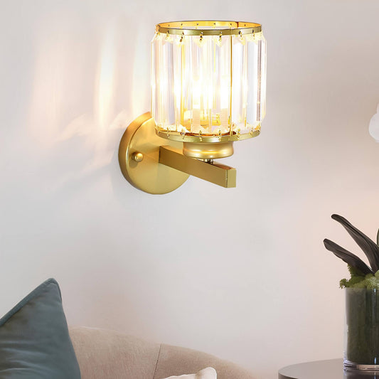 CristaLux-Kristall-Wandlampe-mit-moderner-Beleuchtung-gold-xlumina