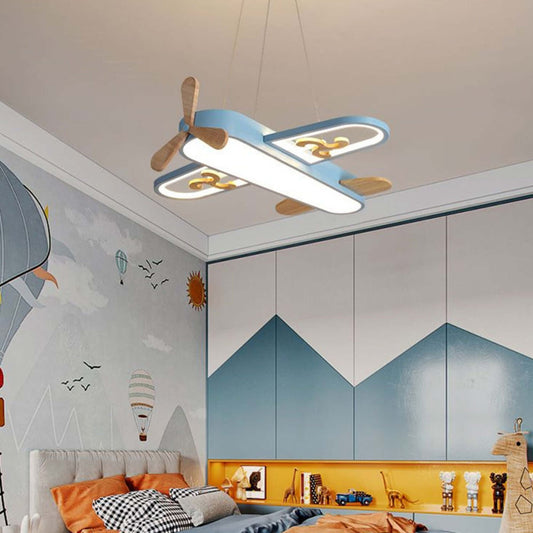 flugzeugfoermige-led-Deckenlampen-kinderzimmer-modern-stil-licht-xlumina