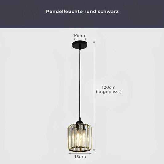 shimmerglo-moderne-k9-kristall-pendellampe-gold-schwarz-modern-design-wohnzimmer-essen-xlumina